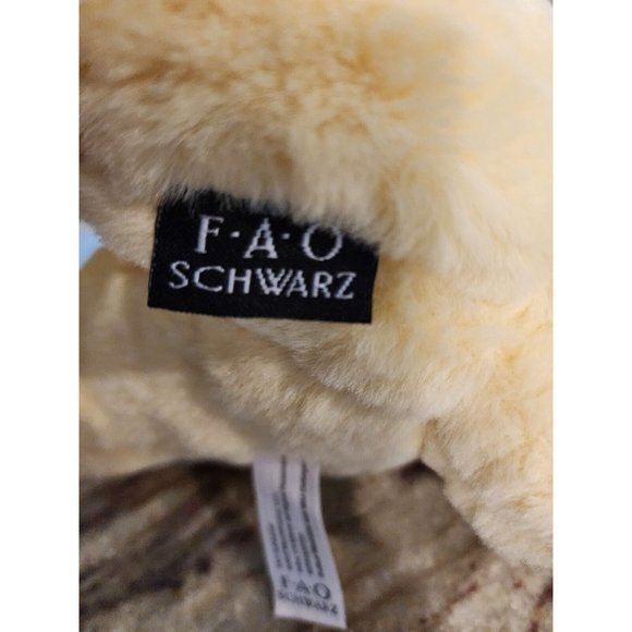 FAO Schwarz Labrador Dog with Removable Santa Hat Headband Stuffed Animal - Picture 9 of 11